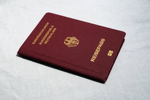 Dekoratives Bild: Reisepass